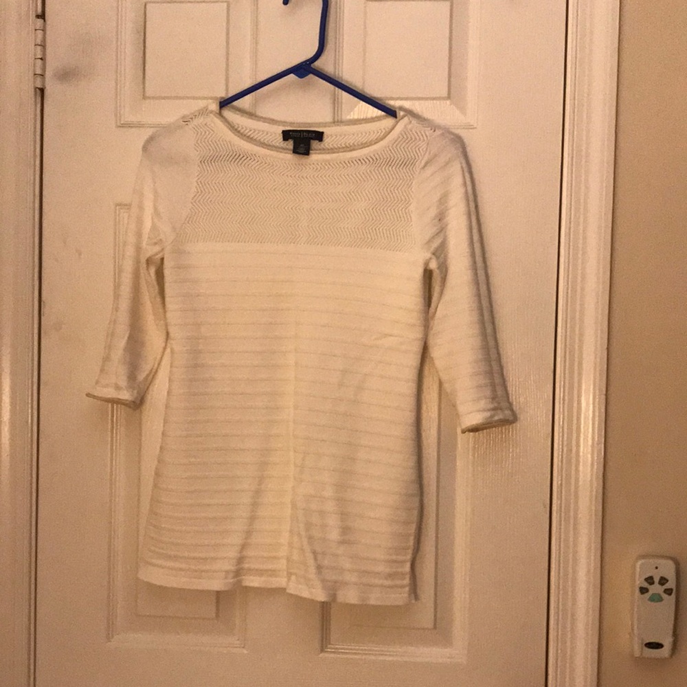 Gorgeous Gold Trimmed with 3/4 sleeves